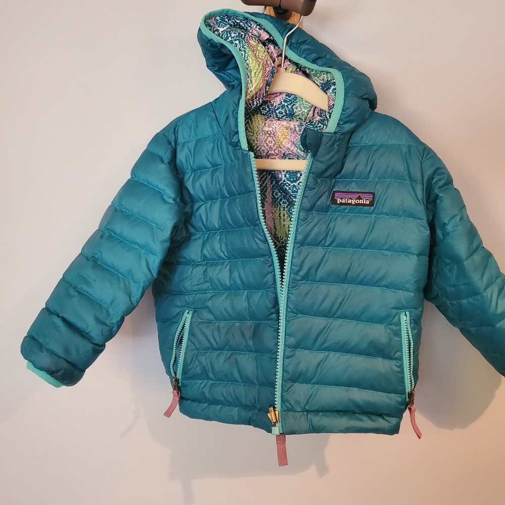 Patagonia down zip jacket 2T